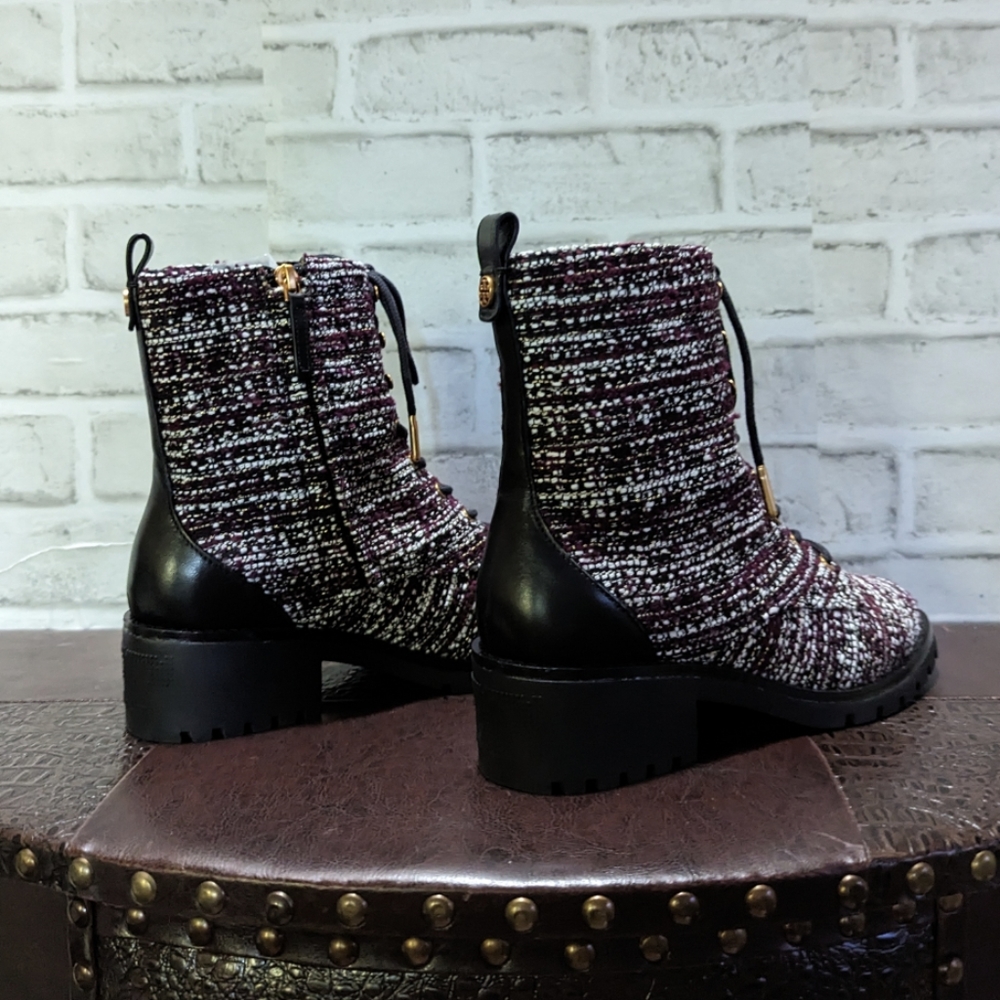 Tory Burch Combat Lug Sole Boot size 8 - Picture 3 of 12
